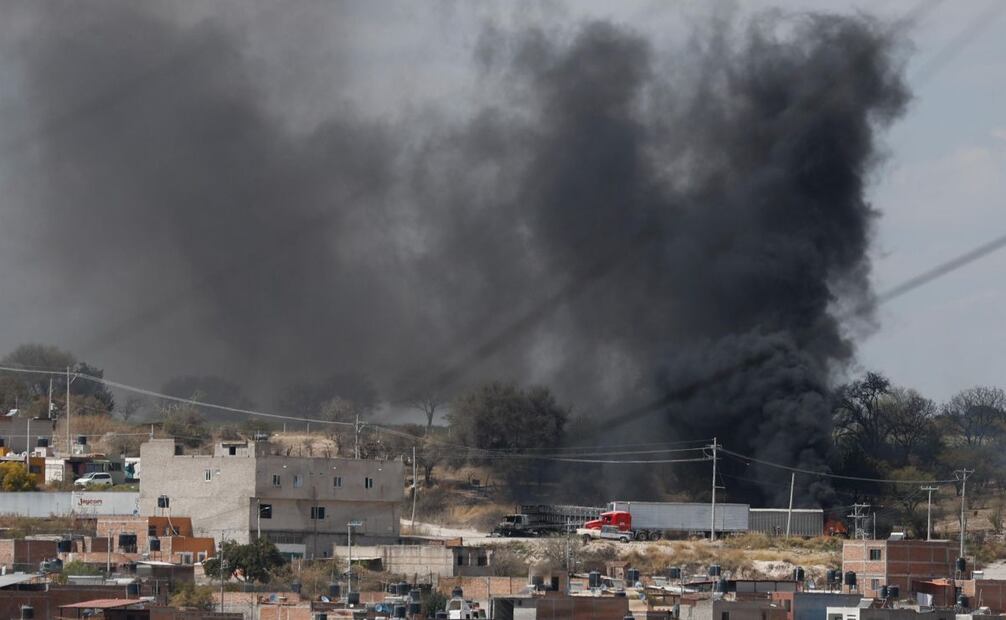 Hechos tras muerte de "El Mencho" (22/02/2026). Foto: Diego Simón / EL UNIVERSAL