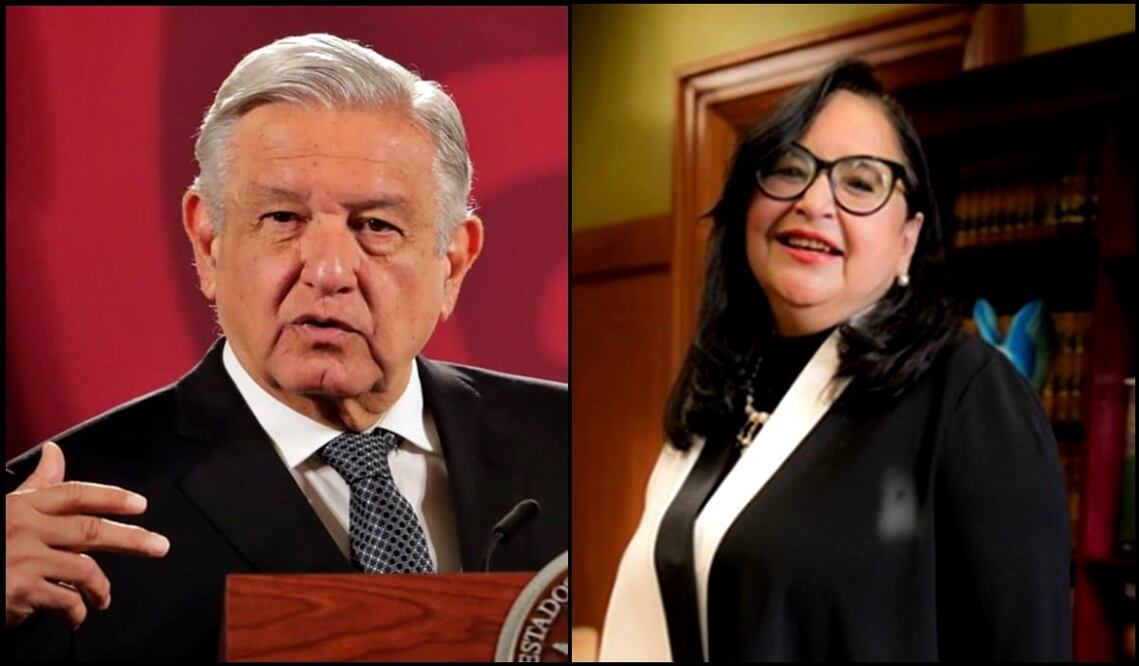 Presidente Andrés Manuel López Obrador / Norma Piña, presidenta de la SCJN. . Foto: archivo/EL UNIVERSAL