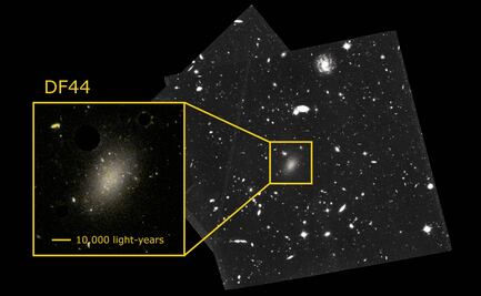 Galaxia a la que se atribuyó 99.99% de materia oscura, ni singular ni insólita