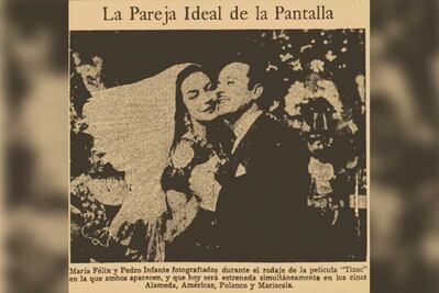 “Tizoc”, la película en la que Pedro Infante hizo llorar a María Félix