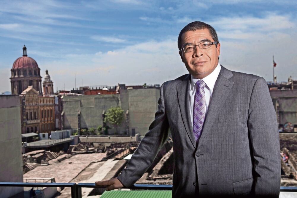 Vladimir Aguilar García fue ratificado en abril pasado al frente de la coordinación de Foro Nuevo Sol por los próximos dos años (ARCHIVO EL UNIVERSAL)