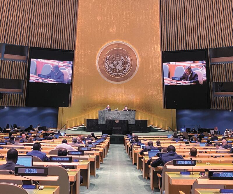 México condenó “categóriicamente”, en la Asamblea General de la ONU, el bloqueo económico contra Cuba. Foto: TOMADA DE TWITTER