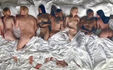 Kanye West lanza video de famosos desnudos