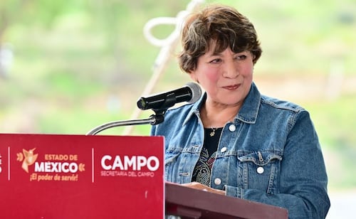Mexico Governor Inaugurates Water Catchment Pond in Texcoco