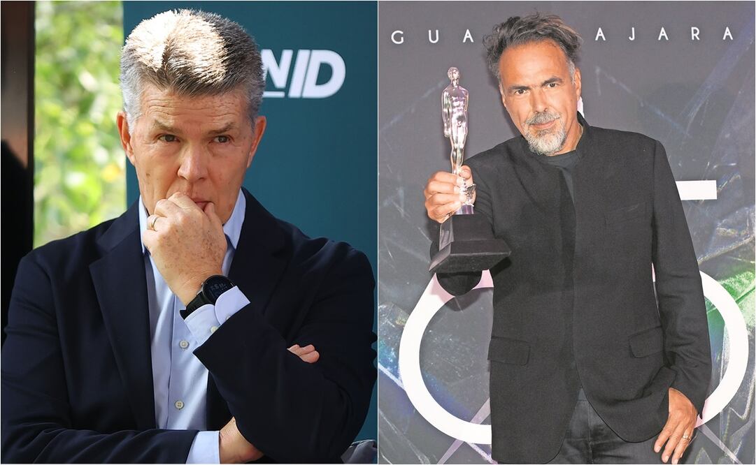 Héctor González Iñárritu y su hermano Alejandro. FOTO: ESPECIAL