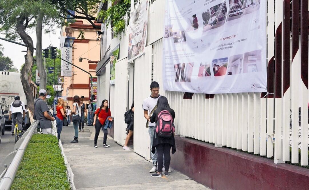 El IPN señaló que el paro en el plantel es ilegal. /Archivo - EL UNIVERSAL