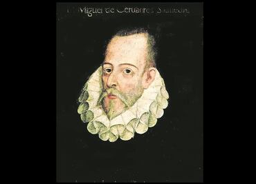 Hallan escrito inédito con firma de Cervantes