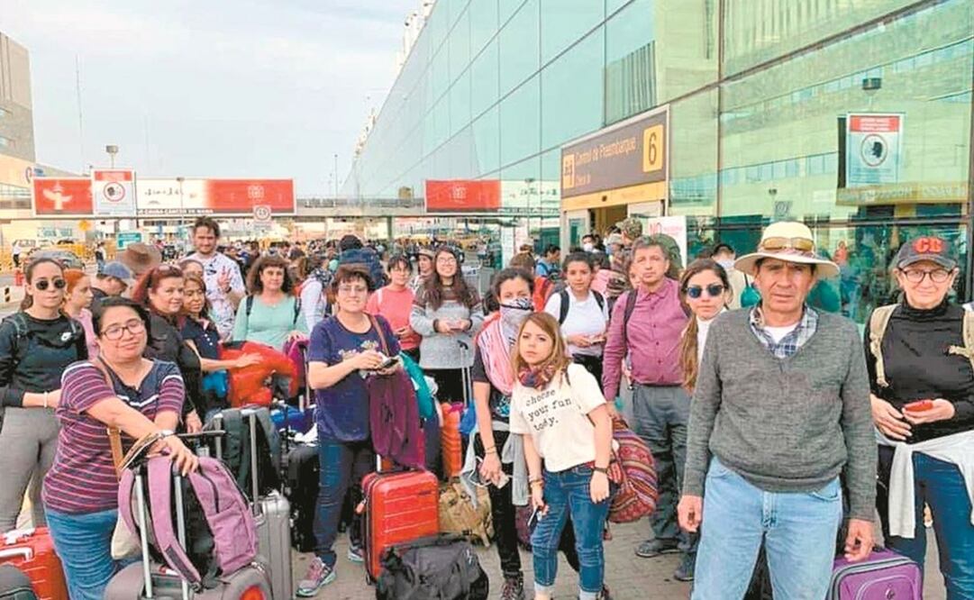 Nearly 200 Mexicans are stranded in Cusco - Photo: Courtesy of Fernanda Contreras