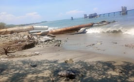 Pescadores reclaman a Pemex por derrames en Salina Cruz, Oaxaca; "ya han contaminado mucho, no somos su fosa séptica", dicen