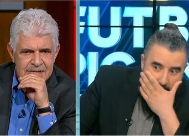 Álvaro Morales regaña a Tuca Ferretti en plena transmisión: “Haz lo que te dé la gana”