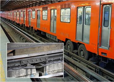 Línea B del Metro: Arrancan trabajos para nivelar vía en tramo San Lázaro-Oceanía