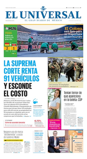 Portada impresa