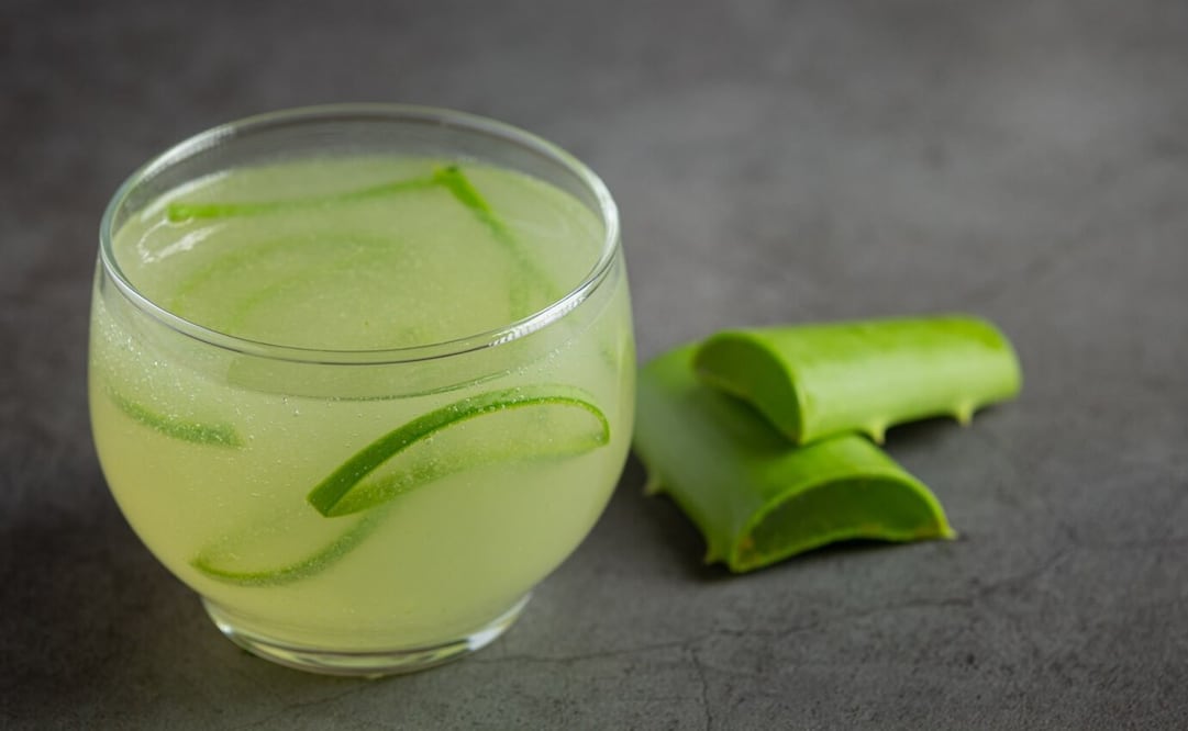 Jugo de sábila. Foto: Freepik