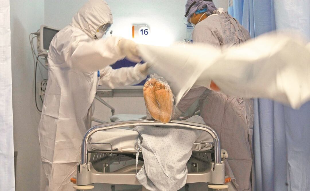 El mayor número de diagnósticos positivos al SARS-CoV-2 se registran en: Ciudad de México, Estado de México y Guanajuato. Foto: ARCHIVO EL UNIVERSAL