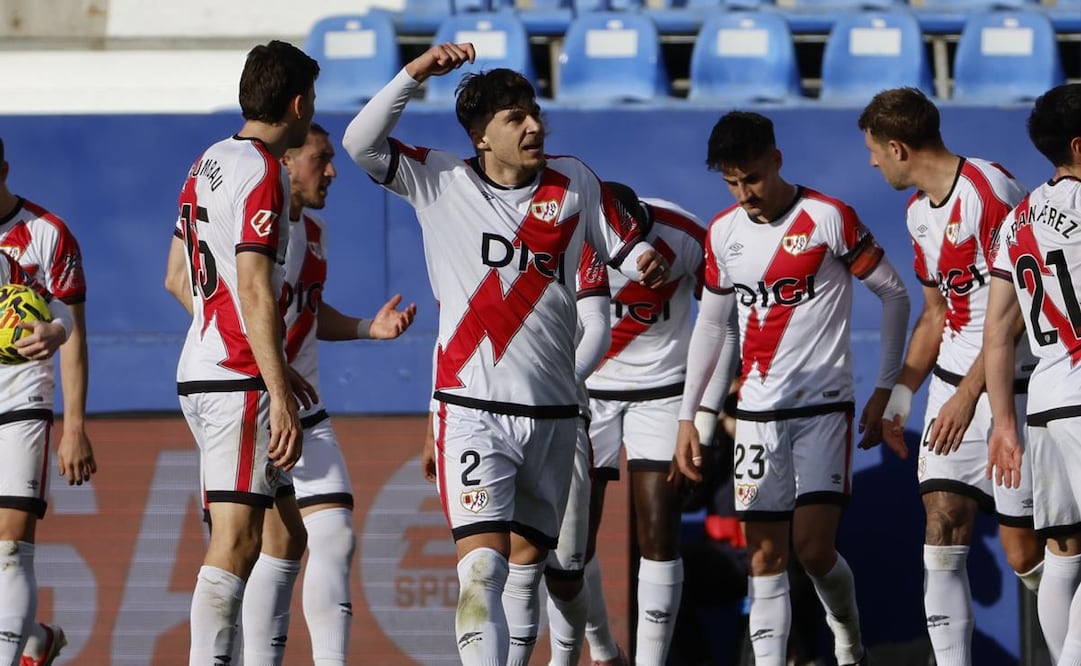 Rayo Vallecano derrota al Atlético de Madrid / Foto: EFE