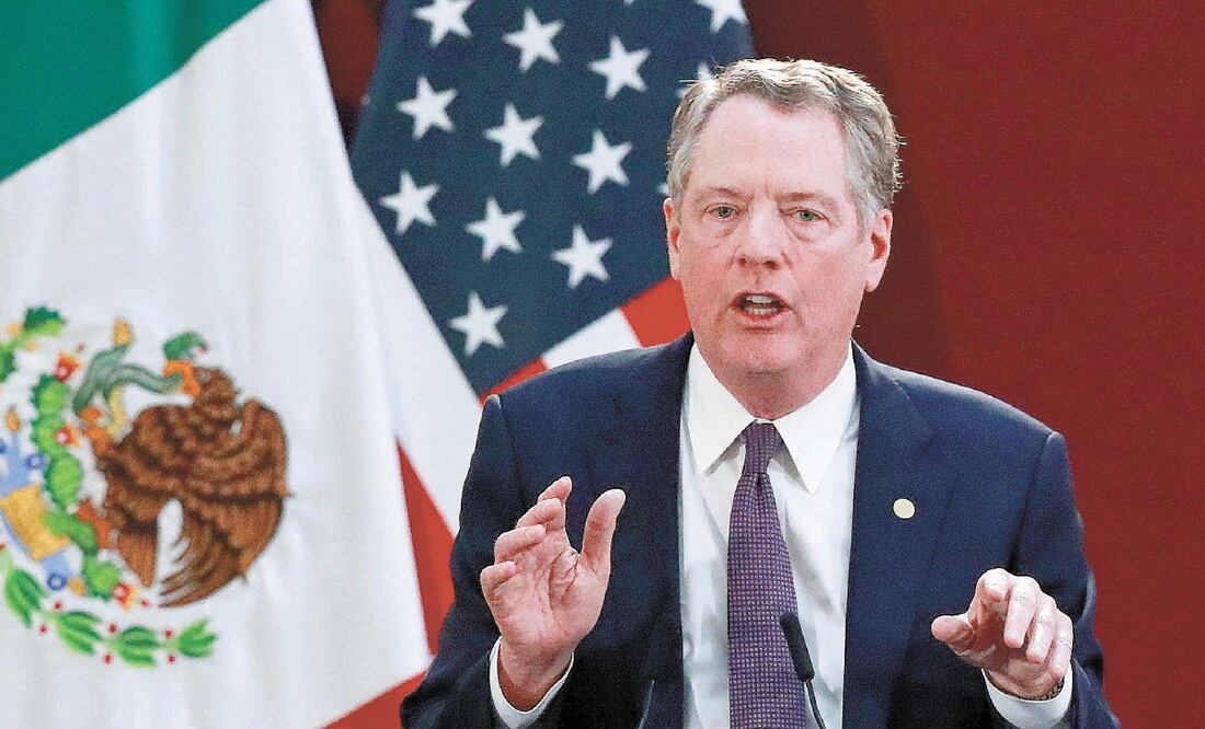 Robert Lighthizer, representante Comercial de EU. Foto: Archivo El Universal