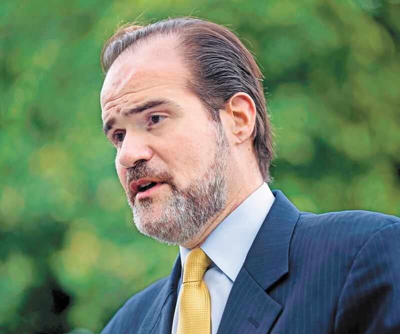 El alto consejero del gobierno de Donald Trump para América Latina, Mauricio Claver-Carone, quien ayer ganó la presidencia del BID. Foto: JIM LO SCALZO. EFE