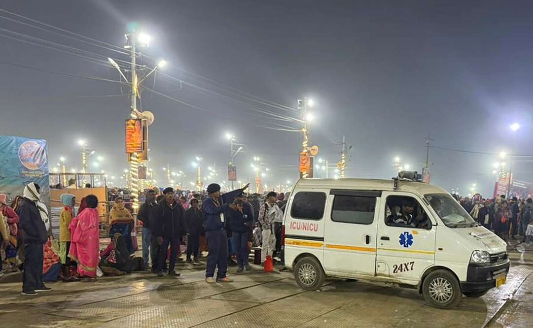 Las estampidas en reuniones religiosas son frecuentes en India, donde a menudo se congregan grandes multitudes en templos o sitios de peregrinaje. Foto: AP