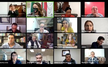 Se mantiene la tensión en sesiones virtuales de la Comisión Permanente