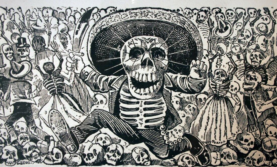 A drawing depicting the consequences of the revolution - Photo: Leopoldo Smith/EFE