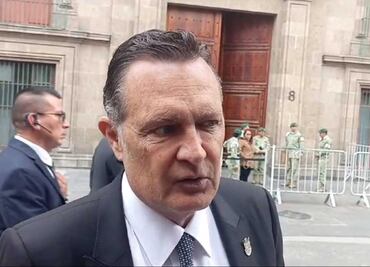 Mauricio Kuri sostiene encuentro con AMLO en Palacio Nacional para revisar proyecto Tren México-Querétaro