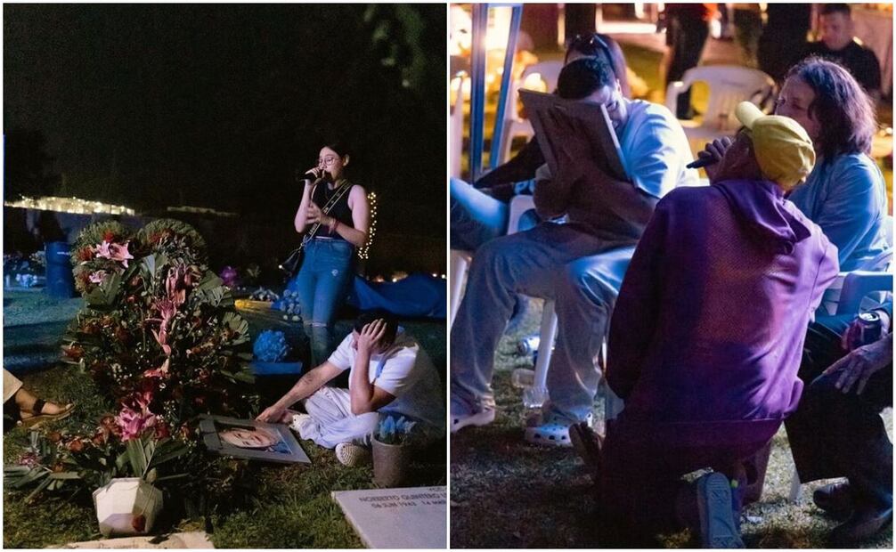 Eduin Caz, de Grupo Firme, llora por la muerte de su abuela.