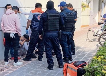 Dan golpiza a un repartidor de app; lo acusan de robo