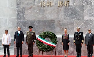 Sheinbaum conmemora a los Niños Héroes de Chapultepec; Fuerzas Armadas refrendan compromiso en soberanía y seguridad