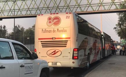 Detienen camiones presuntamente destinados al acarreo de votantes en Edomex