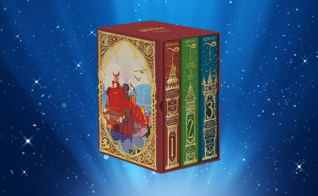 Amazon México ofrece un 50% de descuento en el box set de colección de Harry Potter  FOTO: AMAZON