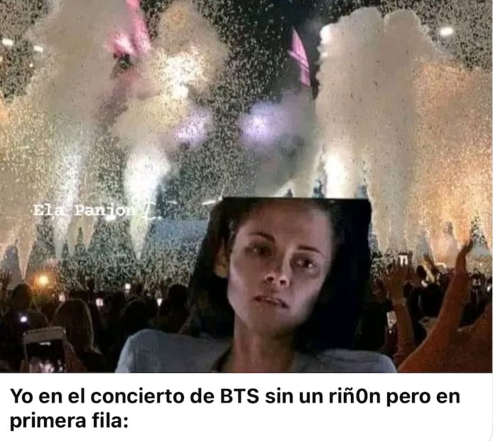 Memes de BTS en México. Foto: X