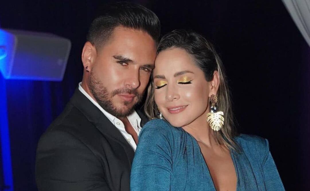 Sebastián Caicedo y Carmen Villalobos. Fuente: Instagram @cvillaloboss.mivida.fans