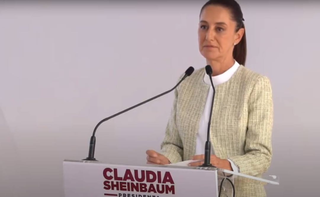 Claudia Sheinbaum. Foto: Captura de pantalla