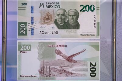 Billete de 200 pesos, es el segundo de seis dedicados a las Reservas Naturales de México
