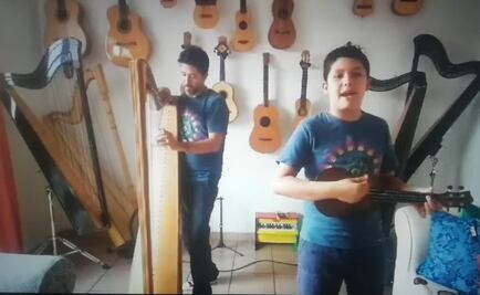 Con versos, músicos tradicionales invitan a quedarte en casa