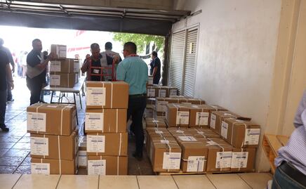Llegan a Sonora más de 14 millones de boletas para elección del Poder Judicial; serán resguardadas por la Guardia Nacional y la Semar