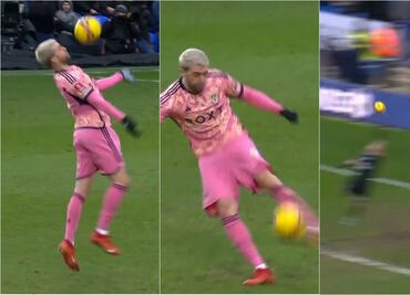 VIDEO: El espectacular gol de Patrick Bamford del Leeds en la FA Cup