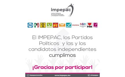 ​Reportan sin incidentes cómputo de distritos en Morelos