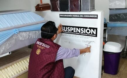 Profeco suspende cinco funerarias en Yucatán
