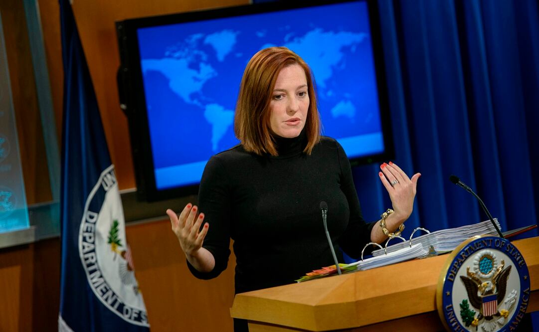 Foto: Jen Psaki, futura secretaria de prensa de la Casa Blanca / AFP