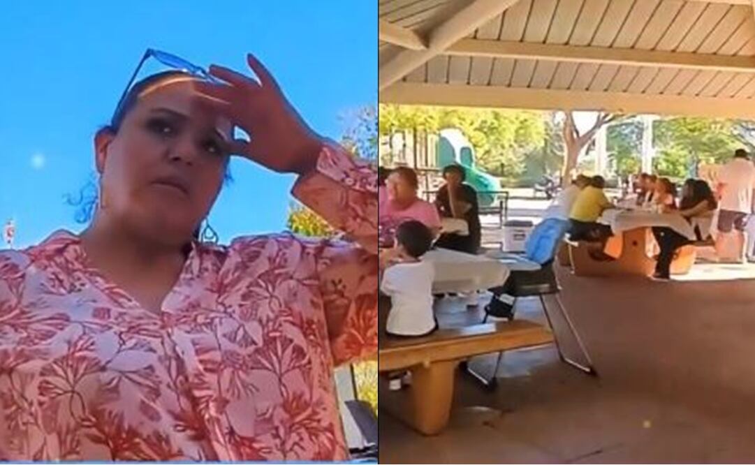 Mujer se niega a pagar servicio de comida en una fiesta y se vuelve viral. Foto: Captura de video