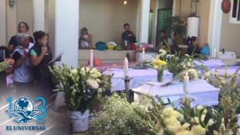 Velan a niños fallecidos en incendio de Iztapalapa