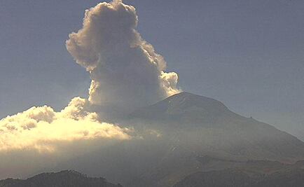 Popocatépetl emite 66 exhalaciones en 24 horas