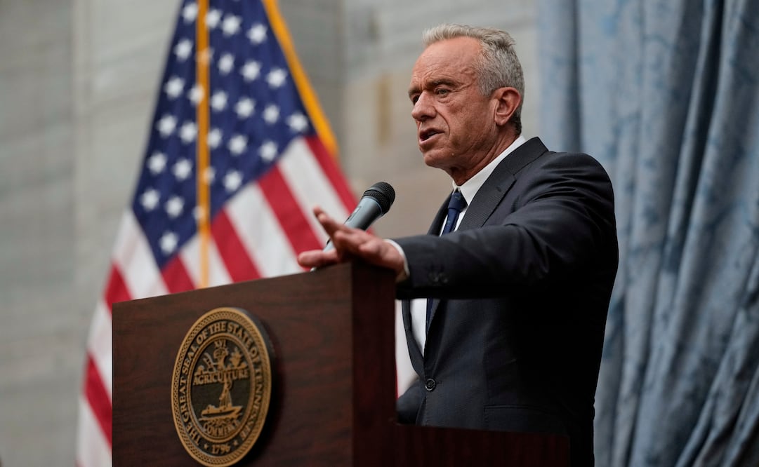 Robert F. Kennedy Jr., secretario de Salud de Estados Unidos. Foto: AP.