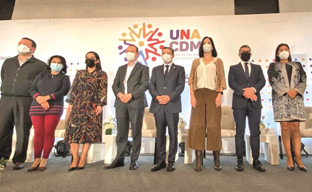 La UNACDMX presentó su Plan General de Reactivación Económica, para lo cual contará con el apoyo de la iniciativa privada, pues prevén crecer 5% anual. Foto: Tomada de Twitter