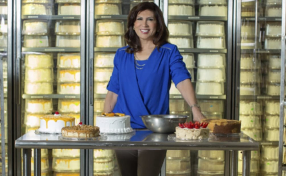 Tere Cazola, empresaria que inició negocio de repostería. / Foto: Tomada de sitio web Tere Cazola