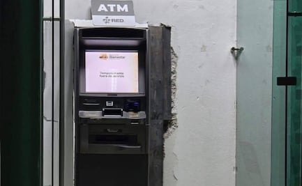 Delincuentes saquean cajero de Banco del Bienestar de Tepeji del Río, Hidalgo; es la segunda ocasión en lo que va del año