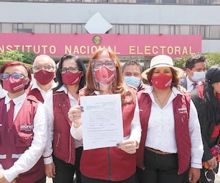 Buscan 103 llegar a cúpula de Morena