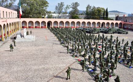 Arriban más de mil elementos de Sedena y Guardia Nacional a Michoacán