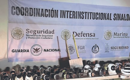 Decomisan 82 cámaras clandestinas de vigilancia en Culiacán, Sinaloa